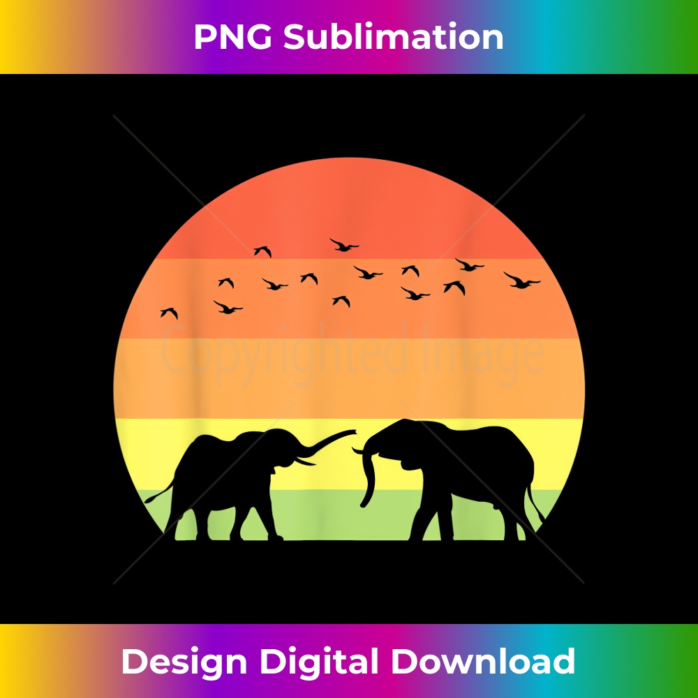 VZ-20231219-15451_Vintage Elephant Retro Sunset Colors Silhouette 3120.jpg