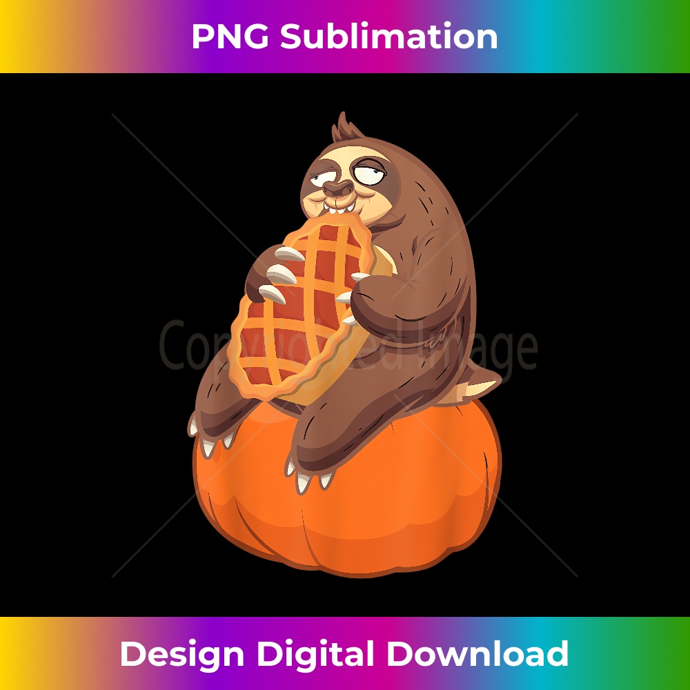 WC-20231219-13434_Sloth Eating Pumpkin Pie Thanksgiving 3071.jpg