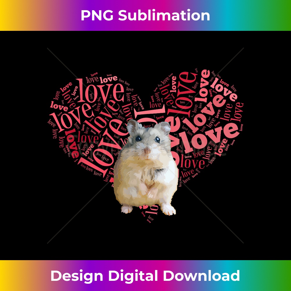 WE-20231219-7026_I Love Dwarf Hamsters T- - Heart Shaped Robo Lover Gift 1599.jpg