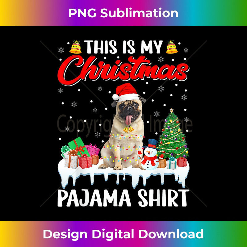 WK-20231219-14879_This Is My Christmas Pajama Funny Pug Dog Santa Hat 0986.jpg