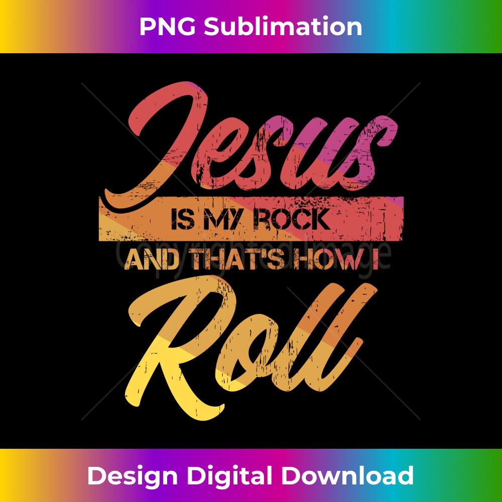 WO-20231219-8539_Jesus Is My Rock And That's How I Roll Long Sleeve.jpg