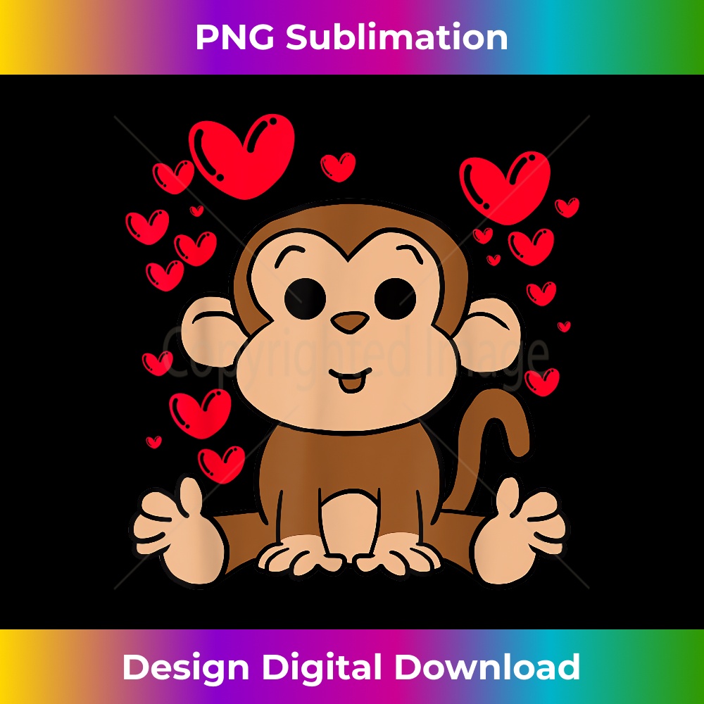 WW-20231219-10816_Monkey Love Valentines Day Cute Hearts Romantic Animals 2241.jpg