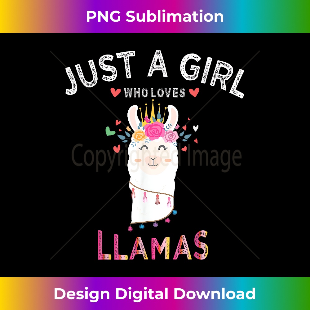 WX-20231219-9439_Just A Girl Who Loves Llamas T- Gift For Women 0665.jpg