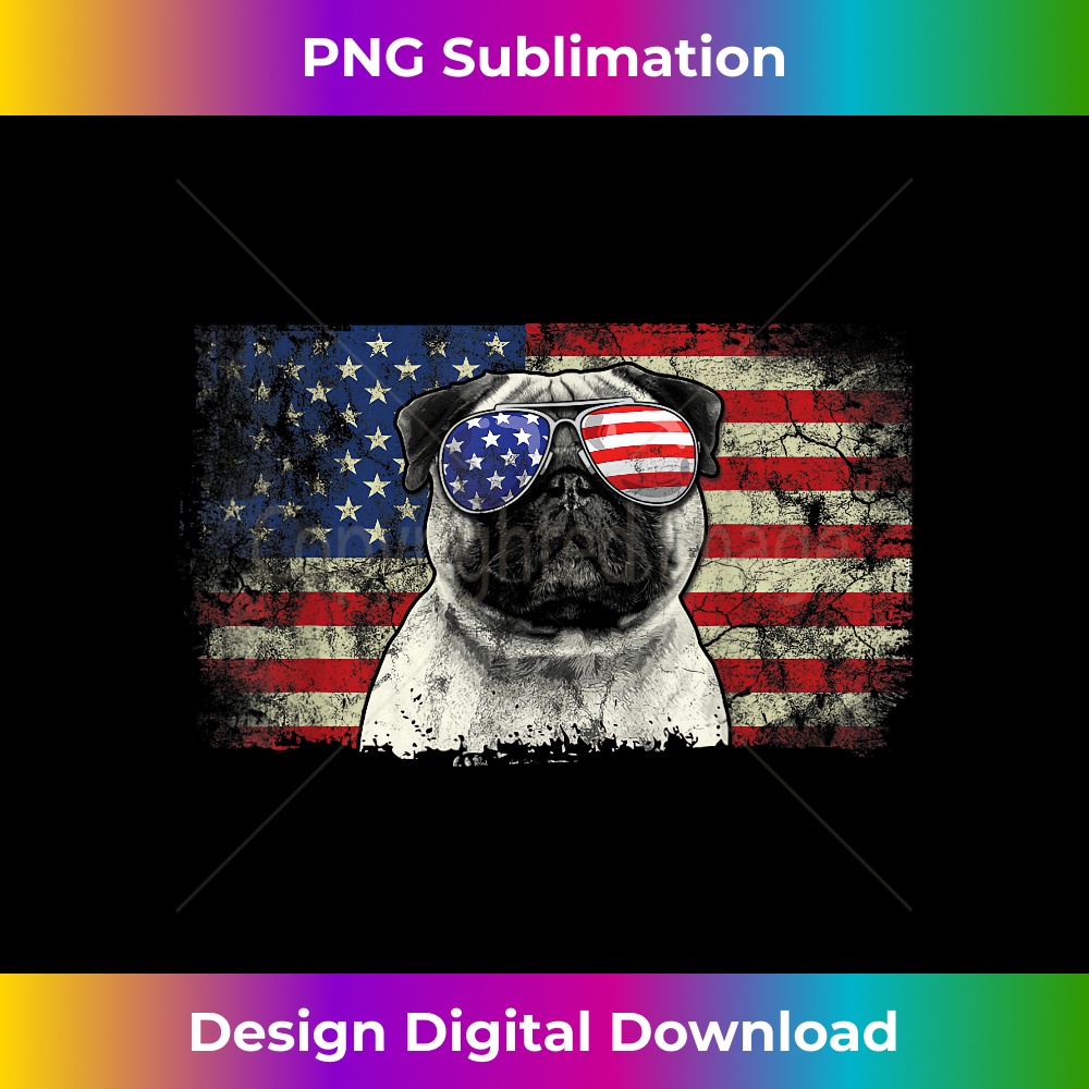 XE-20231219-12264_Pug American Flag Patriotic Funny Pug Dog Lover 4th of July 0783.jpg