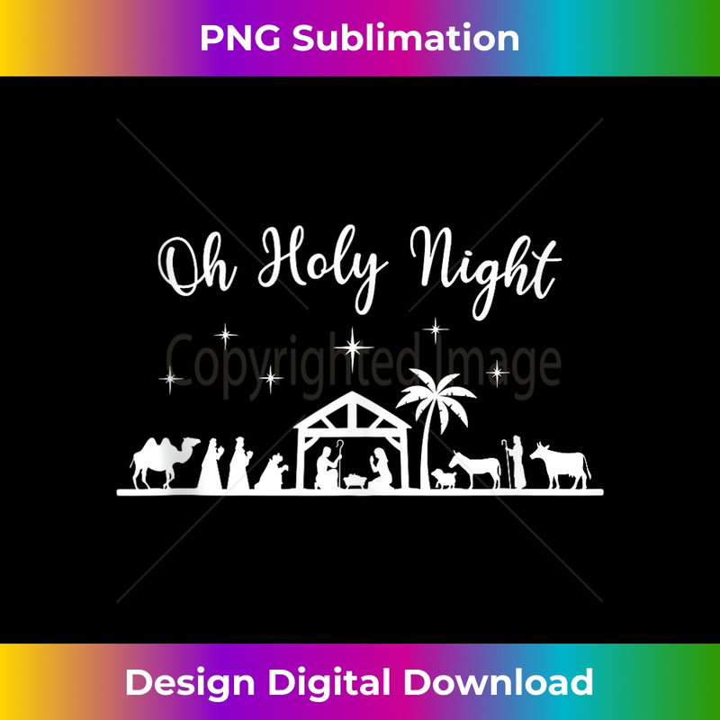 XG-20231219-11520_Oh Holy Night - Jesus Is The Reason For The Season Christmas Tank Top.jpg
