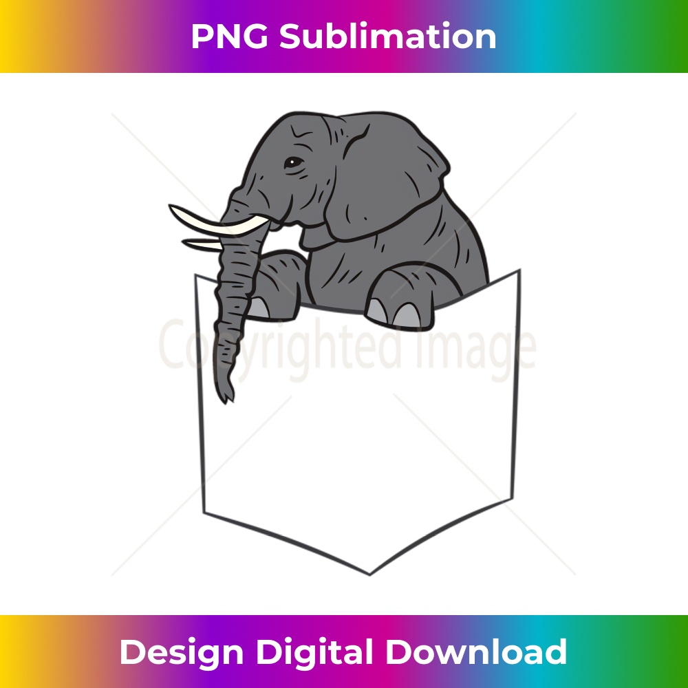 XH-20231219-3615_Elephant In A Pocket Funny Pocket Elephant Long Sleeve 0880.jpg