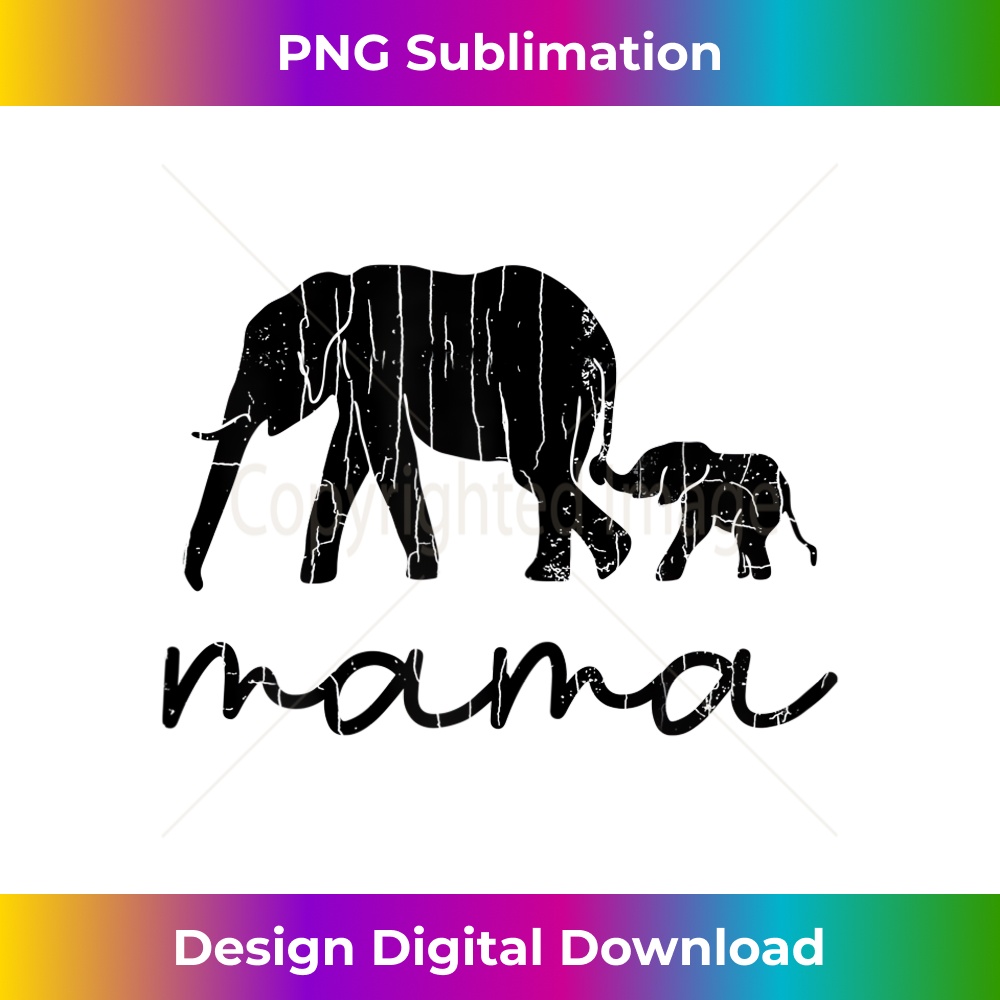 XL-20231219-10387_Mama Elephant Funny Elephants Lover Mom Girl Graphic 2131.jpg