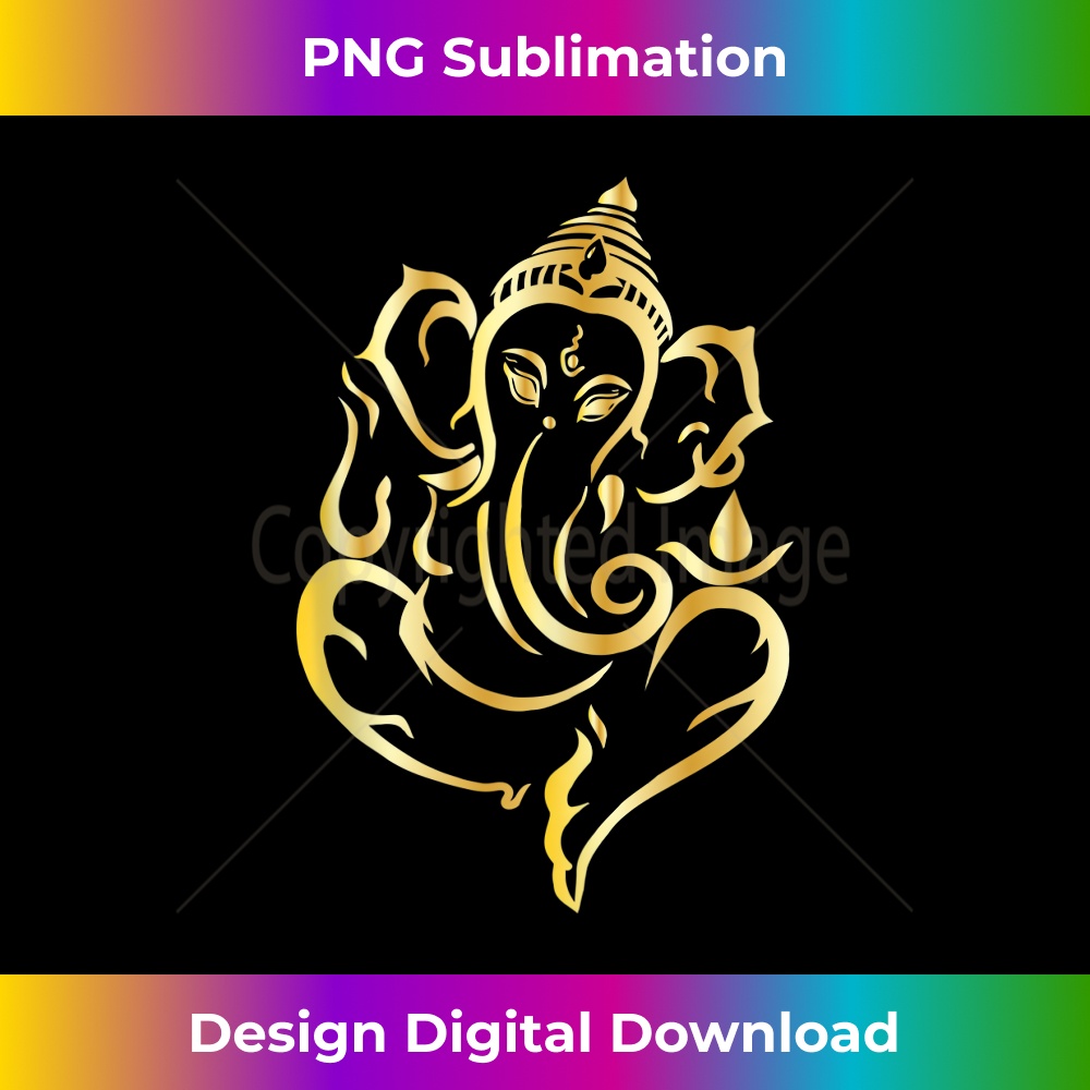 XP-20231219-3547_Elegant Lord Ganesha Hindu Indian God Spiritual Elephant Tank Top 0778.jpg