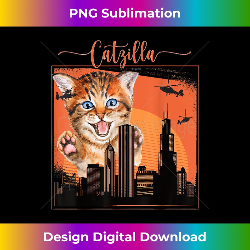 XQ-20231219-15424_Vintage Catzilla, Cute Kitten, always hungry, Cat Lover 0791.jpg