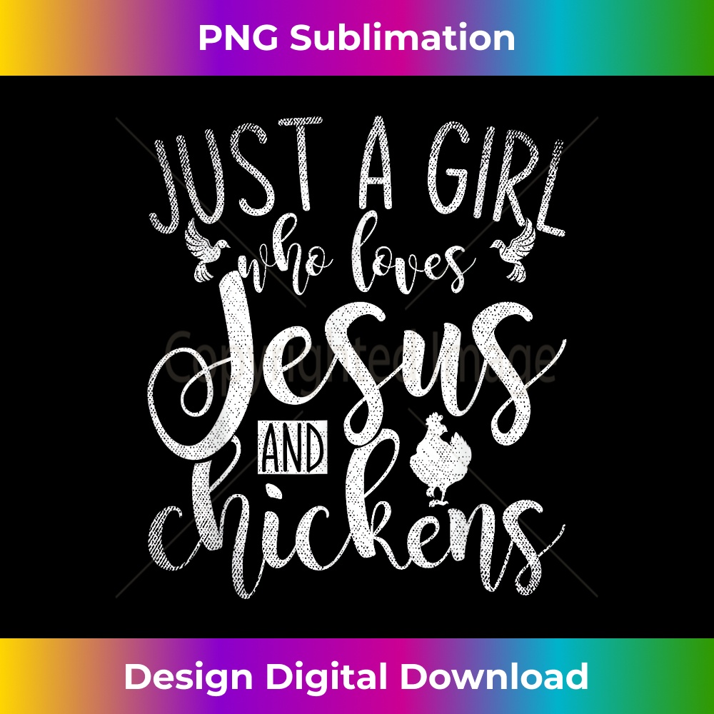 XQ-20231219-4666_Funny Christian Farmer Women Girls Farm Chicken Faith Jesus.jpg