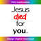 XU-20231219-8204_Jesus Died for You - Gospel Apparel Tank Top.jpg