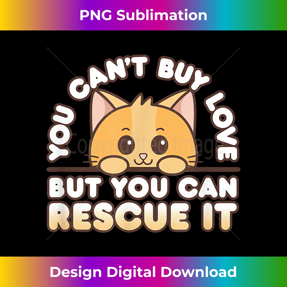 XX-20231219-9546_Kawaii Orange Cat You Can't Buy Love But You Can Rescue It 1896.jpg