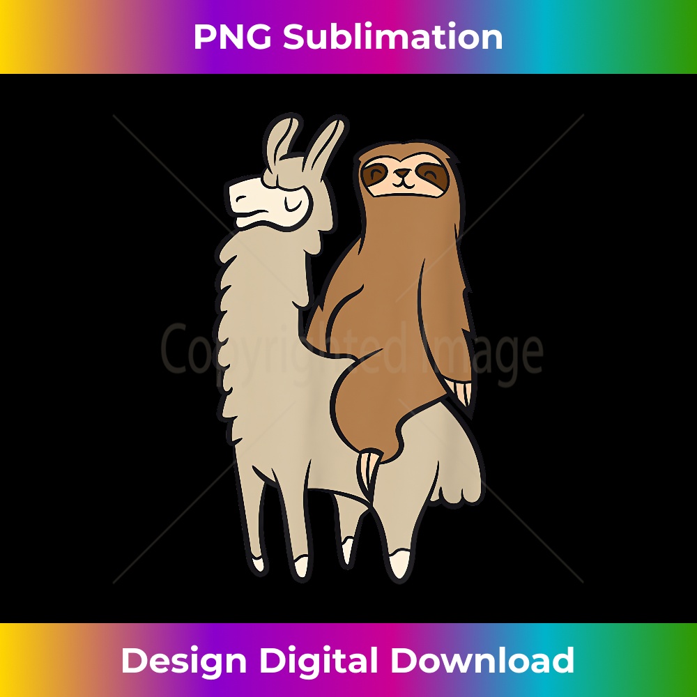 XY-20231219-2893_Cute Sloth Riding On Llama Love Llama and Sloths 0262.jpg