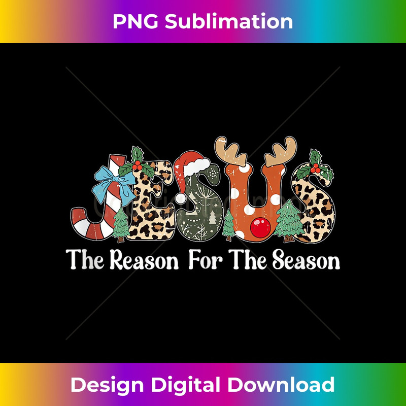 XY-20231219-8709_Jesus Is The Reason For The Season Jesus Christian Xmas Tank Top 11.jpg