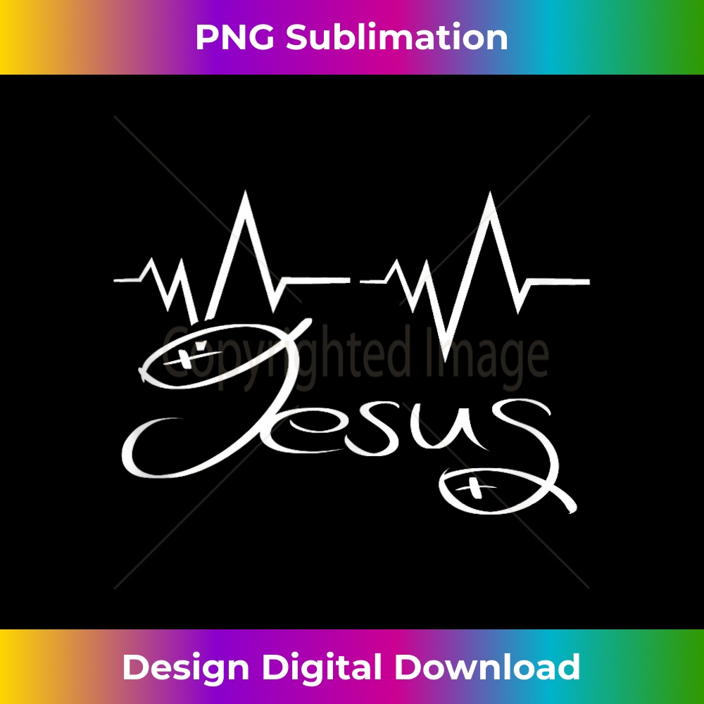 XZ-20231219-9288_Jesus with Fish and ECG Heart Line for Christmas Tank Top.jpg