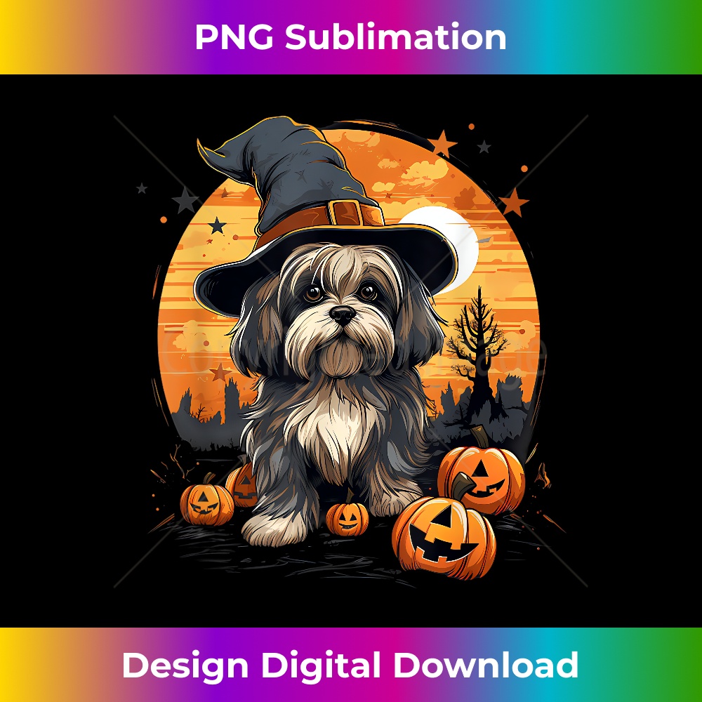 YA-20231219-14067_Spooky Lhasa Apso Dog Witch Halloween 0940.jpg