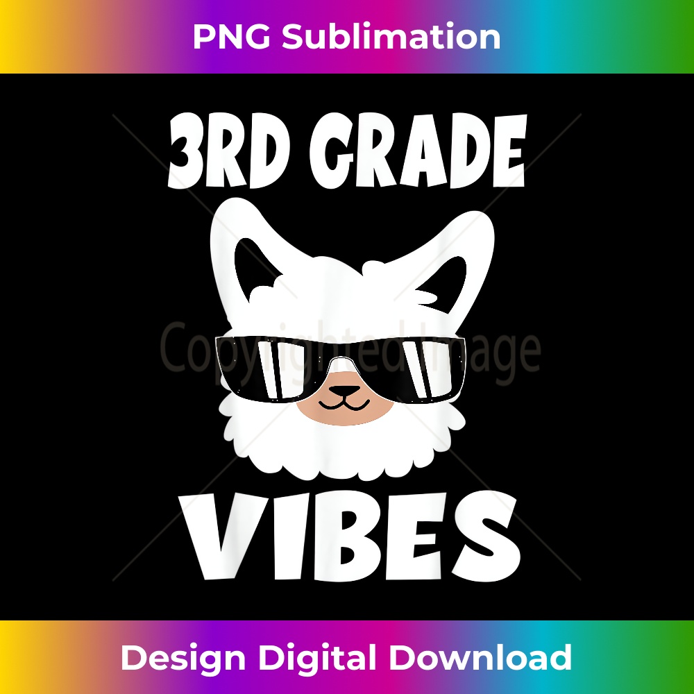 YD-20231219-4278_First Day School 3rd Grade Vibes Llama Back To School Alpaca 0350.jpg