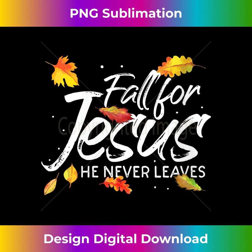 YF-20231219-3926_Fall For Jesus - He Never Leaves - Christ - Christian Faith V-Neck.jpg