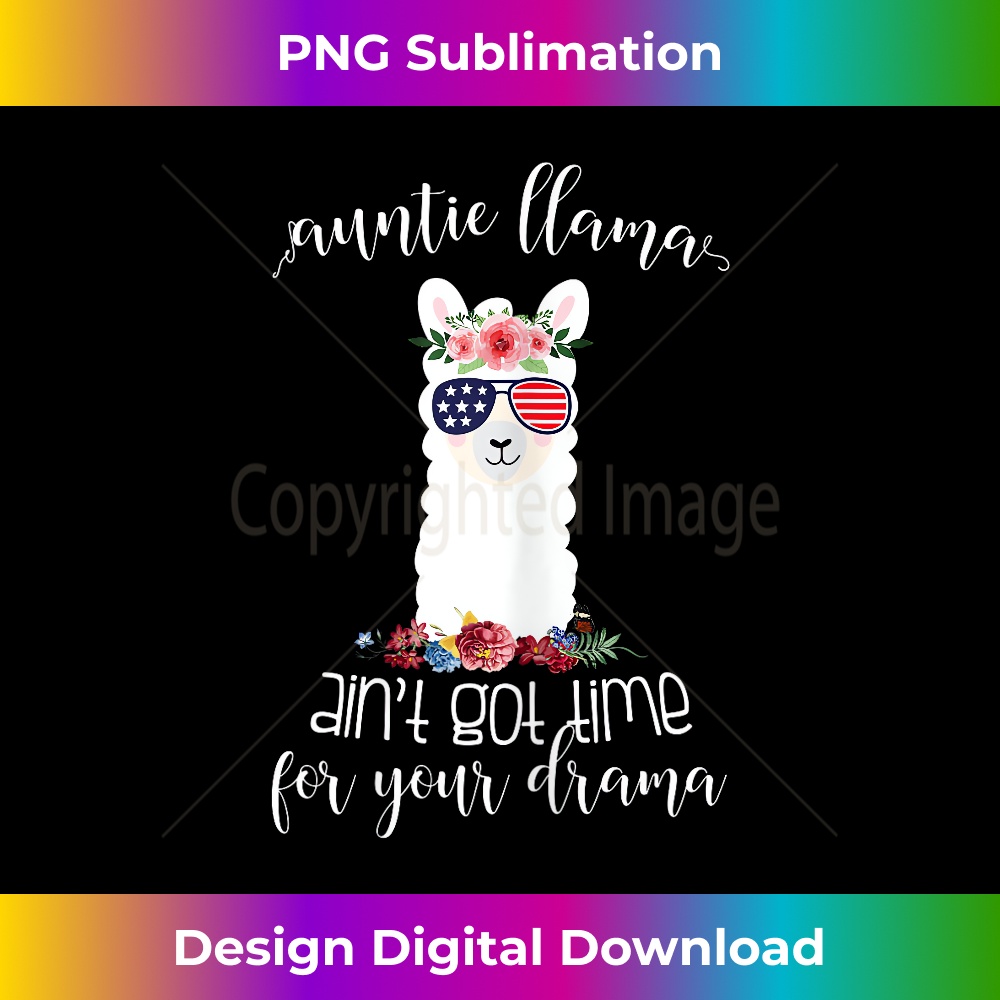 YJ-20231219-4560_Funny Aunt Auntie Llamas Ain't Got Time For Your Drama 0379.jpg
