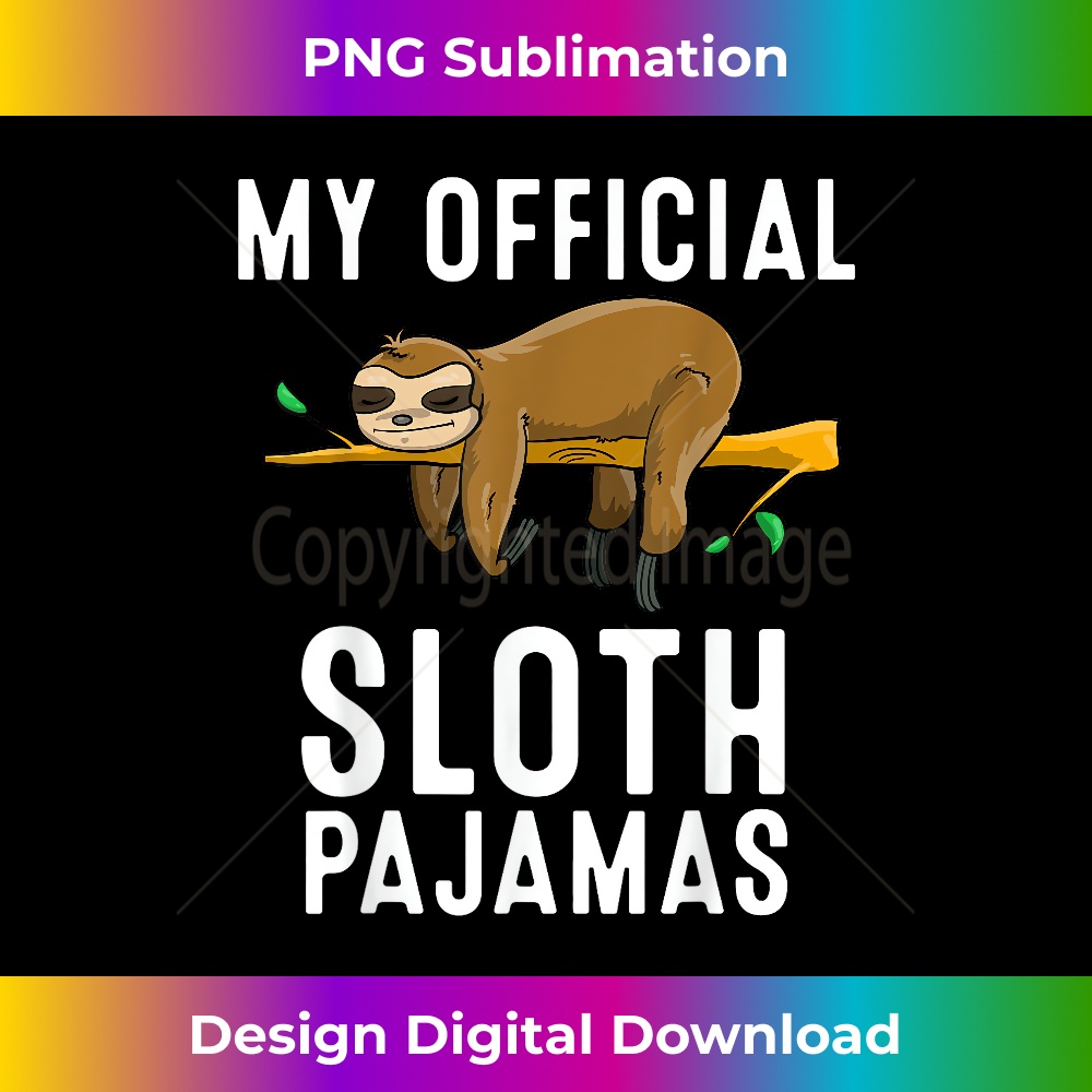 YK-20231219-5275_Funny Sloth Pajamas Gift For Men Women PJ Slow Animal Lover 1125.jpg