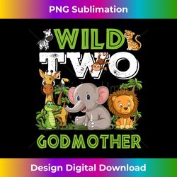 wild two godmother zoo birthday safari jungle animals - crafted sublimation digital download - animate your creative concepts