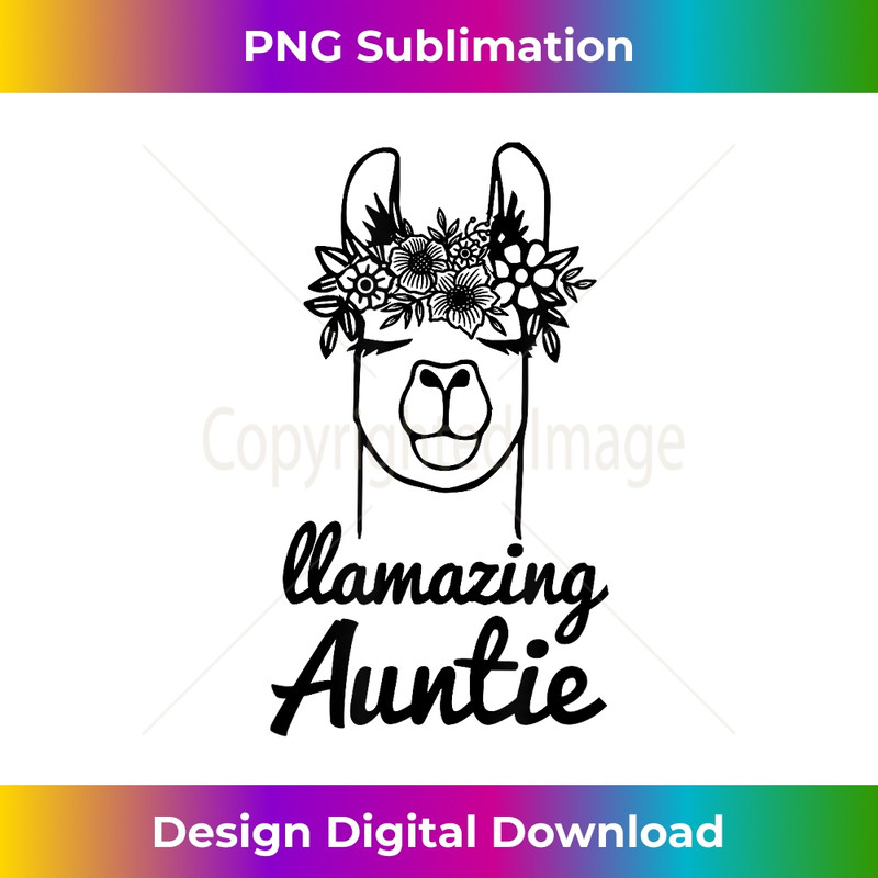 YN-20231219-10059_Llama Auntie And Llamazing Bestie Aunt Niece Matching Outfit 0777.jpg