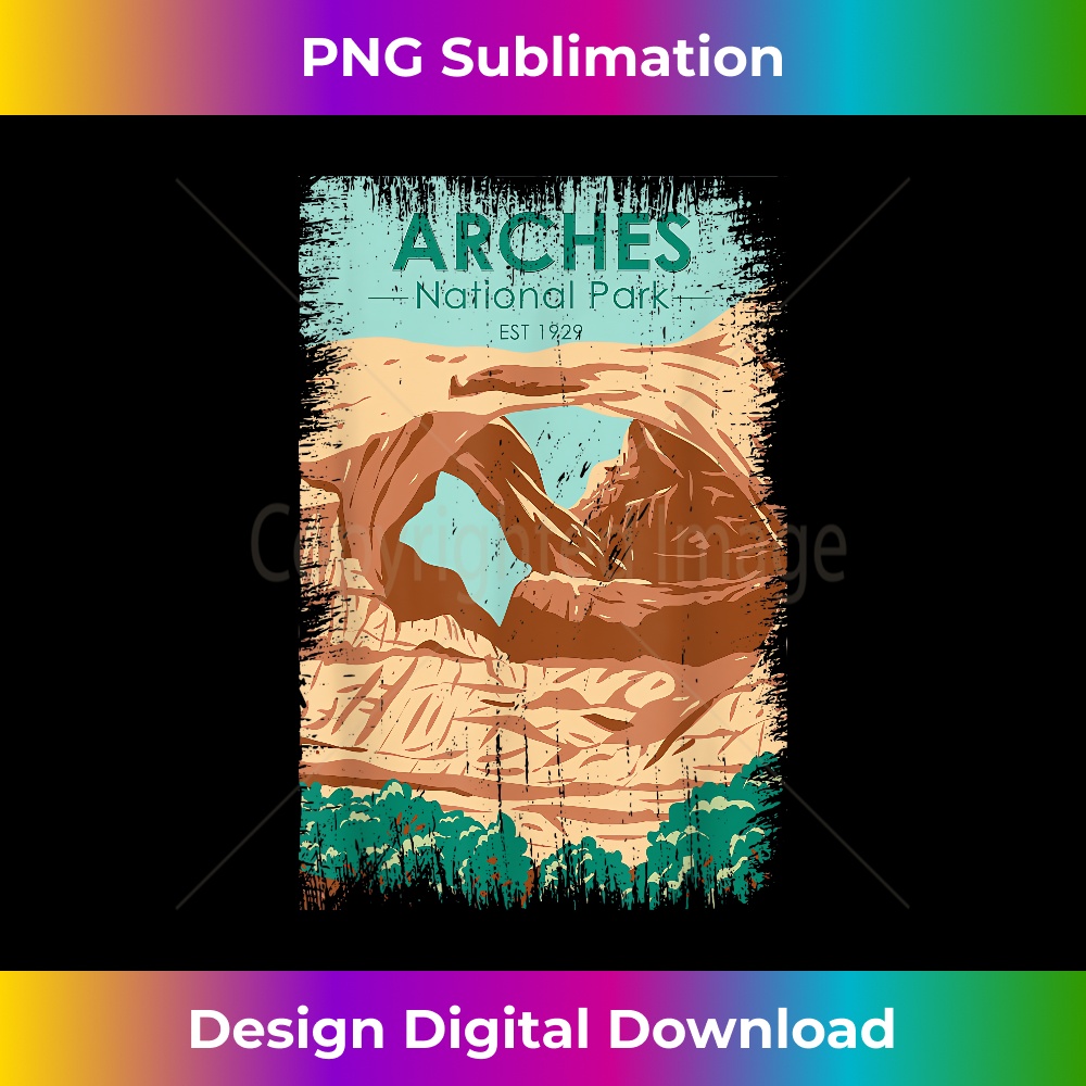 YP-20231219-292_Arches National Park Double Arch Vintage Distressed 0099.jpg