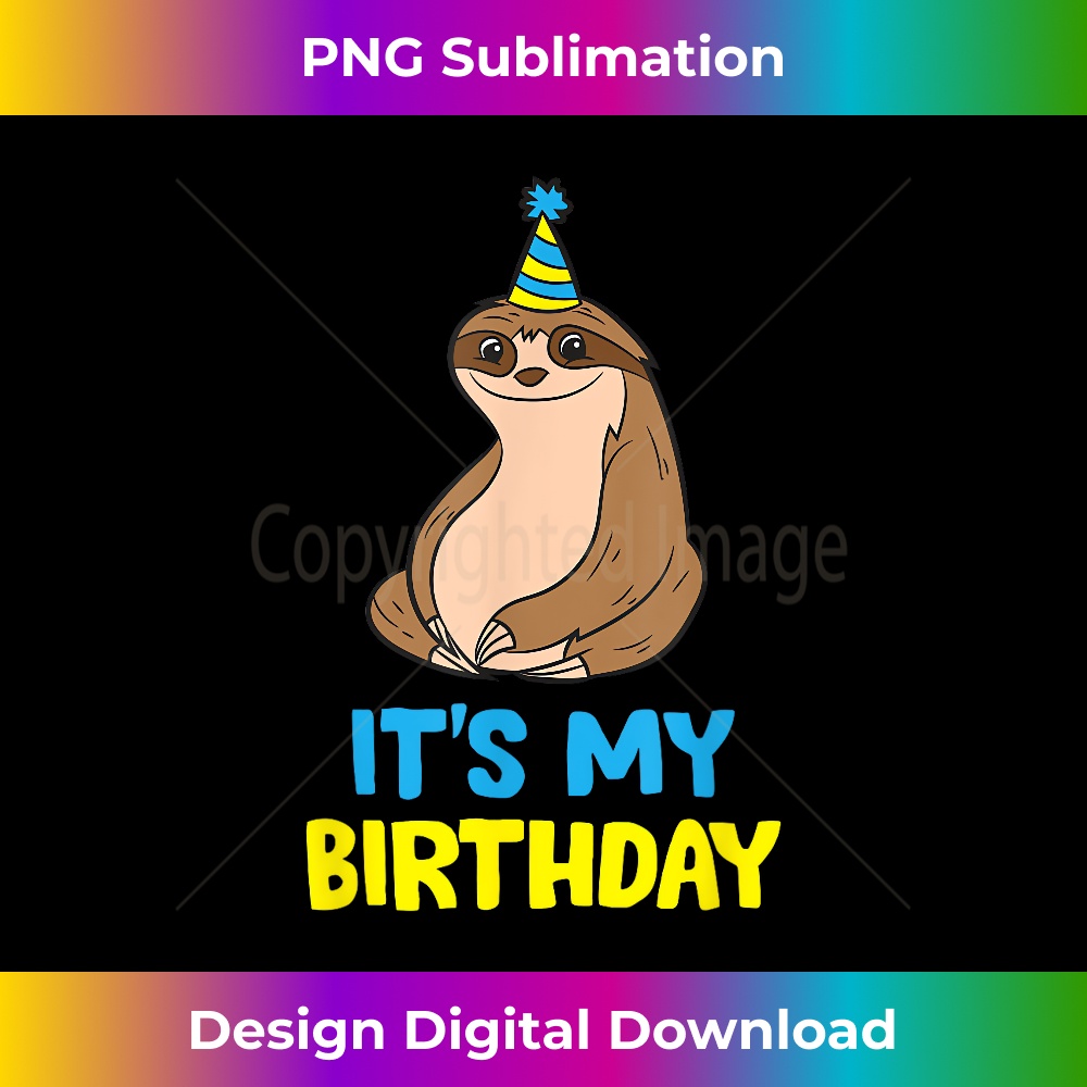YQ-20231219-13381_Sloth Birthday Party Love Sloths Kids Sloth It's My Birthday 3018.jpg