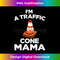 ZB-20231219-16402_Womens I'm a Traffic Cone Mama Costumes Halloween V-Neck 3993.jpg