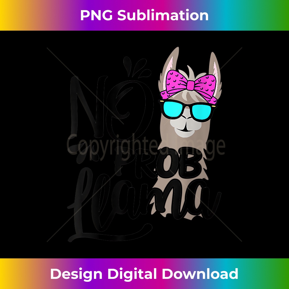 ZF-20231219-16593_Womens No Prob-Llama Cute Llama & Alpaca Lover V-Neck 1530.jpg