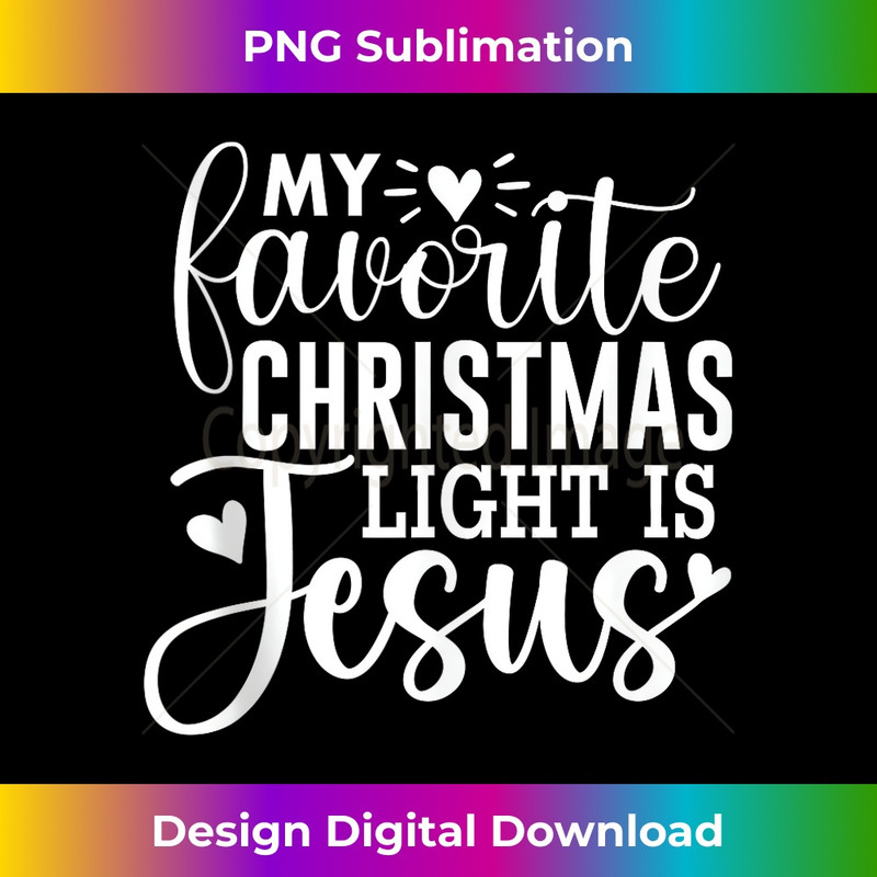 ZH-20231219-10973_My Favorite Christmas Light Is Jesus Tank Top.jpg