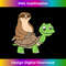 ZL-20231219-2894_Cute Sloth Riding On Sea Turtle Love Sloths and Turtles 0612.jpg