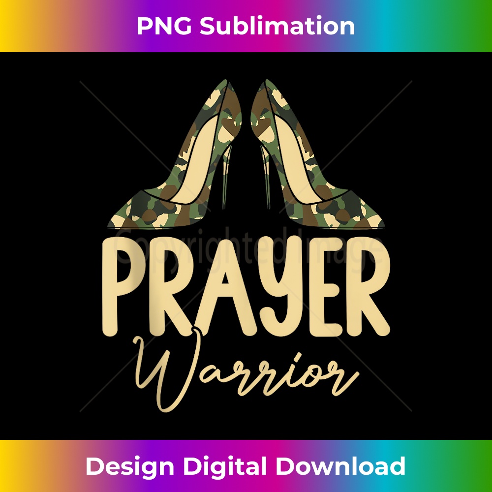 ZM-20231219-1263_Camo Heels Prayer Warrior Faith God Jesus Christian Women Tank Top 1.jpg