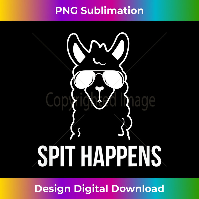 ZT-20231219-10082_Llama Funny Tshirt (Spit Happens) 0814.jpg