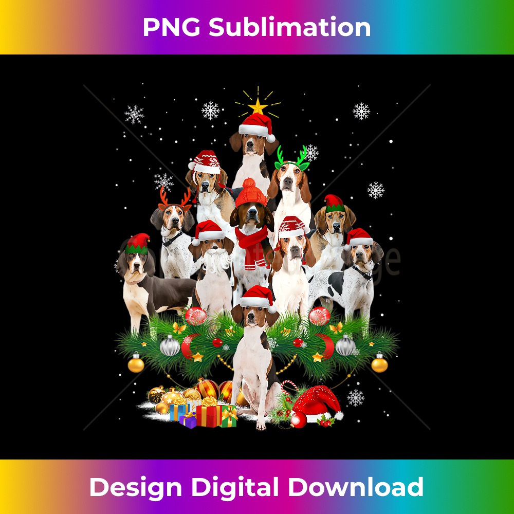 ZT-20231219-16771_Womens Treeing Walker Coonhound Christmas Tree Lights Dog Gift V-Neck 1196.jpg