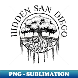 hidden san diego moreton bay tree - high-resolution png sublimation file