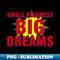 Small Business Big Dreams  Retro Comic Style - High-Resolution PNG Sublimation File
