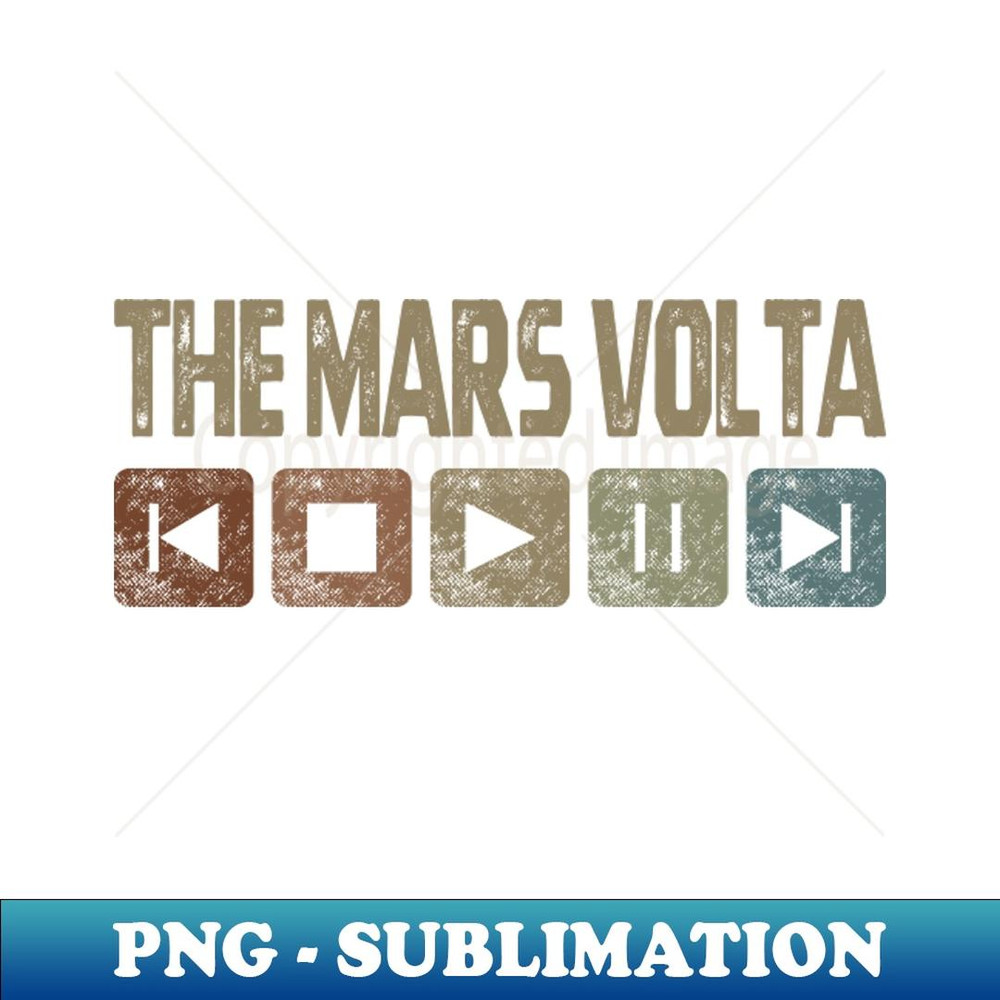 The Mars Volta Control Button - Elegant Sublimation PNG Download