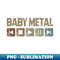 Baby Metal Control Button - Artistic Sublimation Digital File