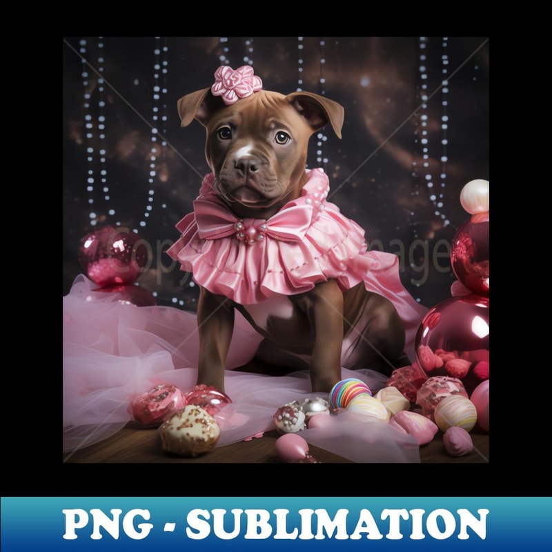Sweet Staffy - PNG Transparent Sublimation Design