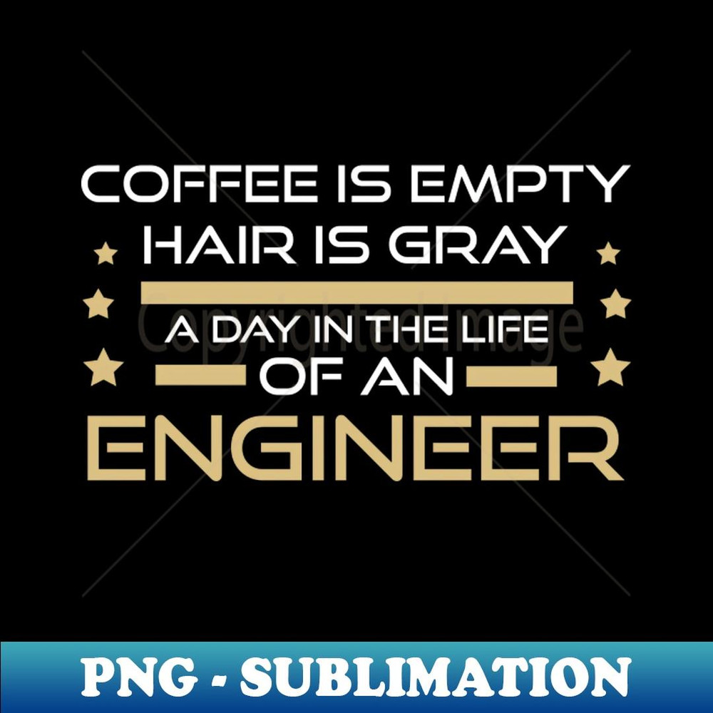 Engineer gray hair - Elegant Sublimation PNG Download