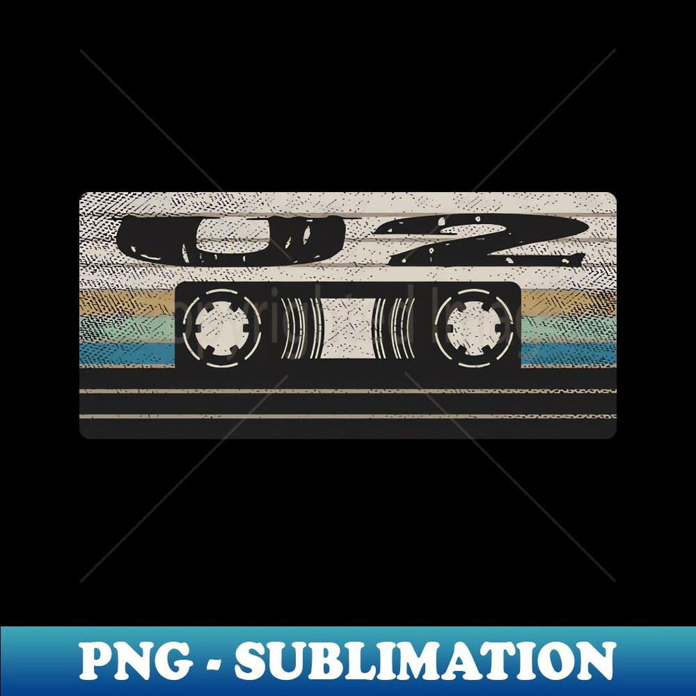 U2 Mix Tape - Instant Sublimation Digital Download