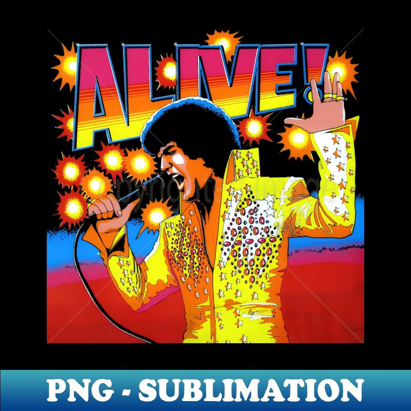 Royal Mantle  ALIVE! Pinball - Elegant Sublimation PNG Download