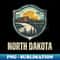 North Dakota State USA - PNG Transparent Digital Download File for Sublimation
