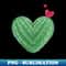 Cactus heart - Vintage Sublimation PNG Download