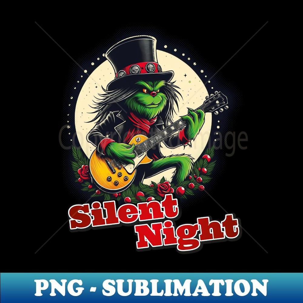 Grinch - Signature Sublimation PNG File