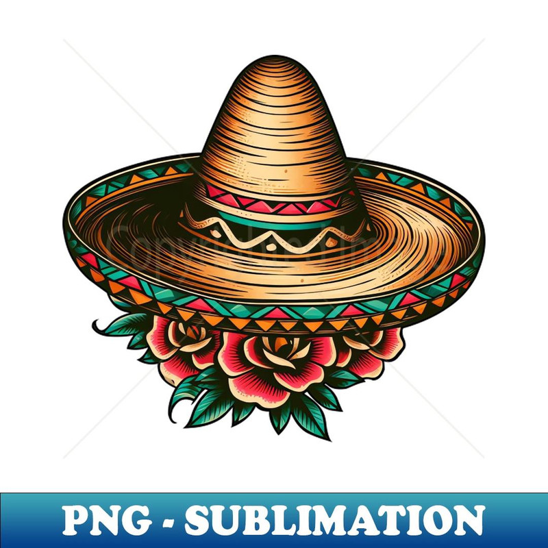 Mexican hat sombrero - Premium PNG Sublimation File