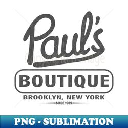 vintage 80s pauls boutique 1 - signature sublimation png file