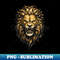 Fierce Roaring Lion Beast Design - PNG Sublimation Digital Download