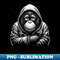 an orangutan wearing a hoodie - Elegant Sublimation PNG Download